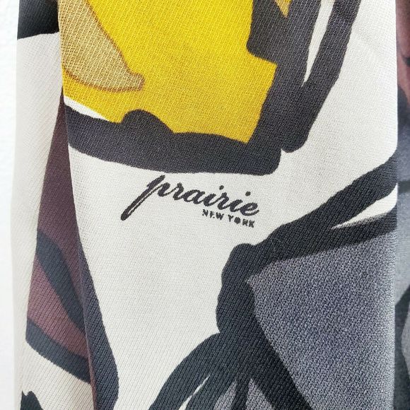 Prairie New York Lagenlook Silk Dress USA Med EUC - Picture 3 of 8